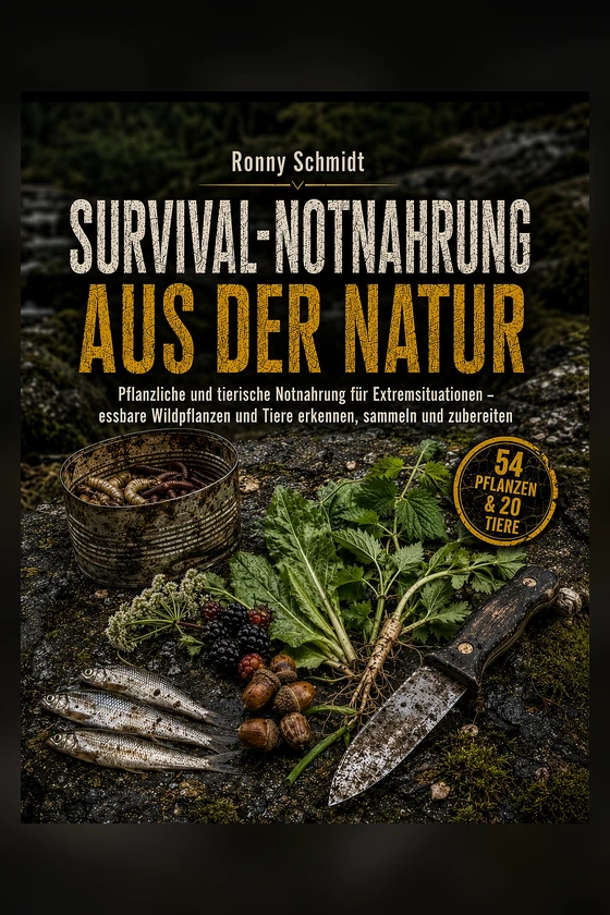 Buchcover: Survival-Notnahrung aus der Natur von Ronny Schmidt